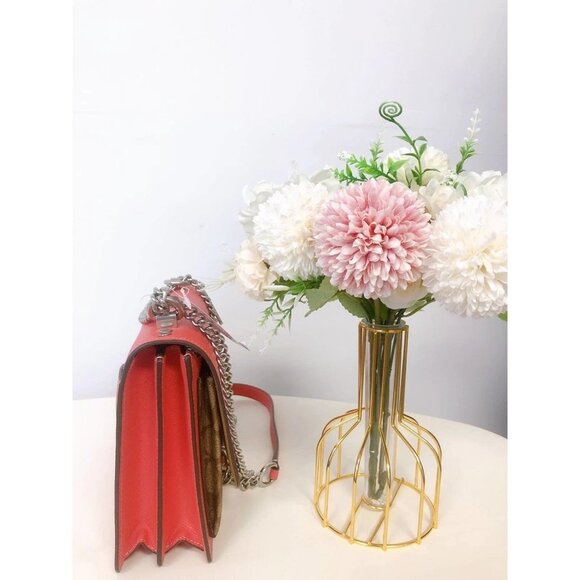 Coach 91019 Klare Crossbody In Signature Canvas IN Khaki Tangerine - Picture 5 of 9